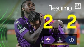 Liga Conferência Europa: Fiorentina 2 - 2 NK Celje (2024-2025)