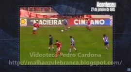 Primeira Divisão: Benfica 0 - 1 FC Porto (1984-1985)