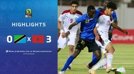 Campeonato Africano Sub-20: Tanzânia 0 - 3 Marrocos (2021)