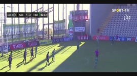 Liga NOS: Nacional (2-2) Farense, Golo Pedro Mendes, 83m (2020-2021)