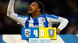 Championship: Huddersfield Town 4 - 0 Sheffield Wed (2023-2024)