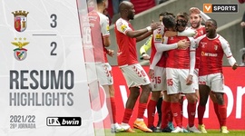 Liga Portugal Bwin: Sp. Braga 3 - 2 Benfica (2021-2022)