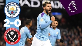 Premier League: Man City 2 - 0 Sheffield Utd (2019-2020)
