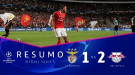 Liga Campeões: Benfica 1 - 2 RB Leipzig (2019-2020)