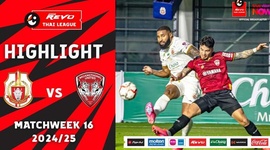 Thai League 1: Lamphun Warriors 1 - 5 Muangthong United (2024-2025)