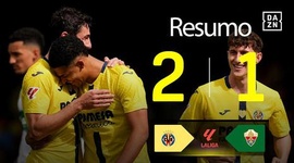 La Liga: Villarreal 2 - 1 Elche (2025-2026)