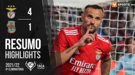 Taça de Portugal Placard: Benfica 4 - 1 Paços Ferreira (2021-2022)