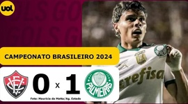 Brasileirão: Vitória 0 - 1 Palmeiras (2024)