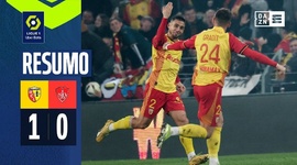 Ligue 1: Lens 1 - 0 Stade Brest (2023-2024)