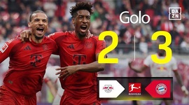 Bundesliga: RB Leipzig vs Bayern München, Golo 2-3 Sané (2024-2025)