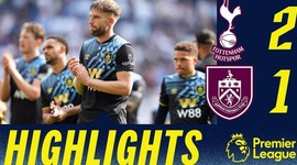 Premier League: Tottenham 2 - 1 Burnley (2023-2024)