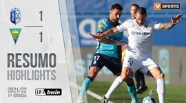 Liga Portugal Bwin: Vizela 1 - 1 Estoril (2021-2022)