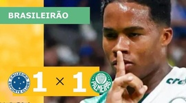 Brasileirão: Cruzeiro 1 - 1 Palmeiras (2023)