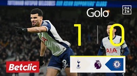 Premier League: Tottenham vs Chelsea, Golo 1-0 Solanke (2024-2025)