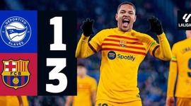 La Liga: Alavés 1 - 3 Barcelona (2023-2024)