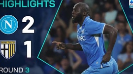Serie A: Napoli 2 - 1 Parma (2024-2025)