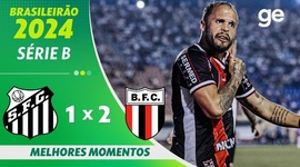 Série B: Santos 1 - 2 Botafogo-SP (2024)