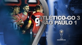 Copa Sudamericana: Atlético-GO 3 - 1 São Paulo (2022)
