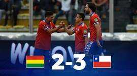 Qualificação Mundial América do Sul: Bolívia 2 - 3 Chile (2022)