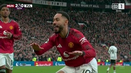 Premier League: Man Utd vs Fulham, Golo 2-0 Matheus Cunha (2025-2026)