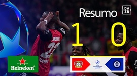 Liga Campeões: Leverkusen 1 - 0 Inter (2024-2025)