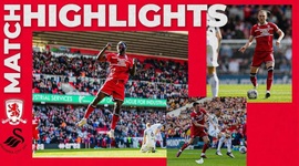 Championship: Middlesbrough 2 - 0 Swansea City (2023-2024)
