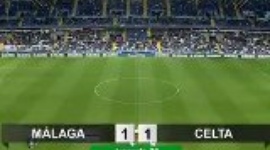 Liga BBVA: Málaga 1-1 Celta de Vigo (2012-2013)