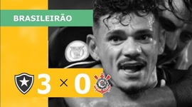 Brasileirão: Botafogo 3 - 0 Corinthians (2023)