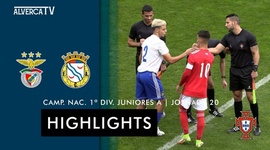 Juniores A S19 I Divisão: Benfica 2 - 0 Alverca (2021-2022)