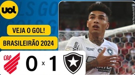 Brasileirão: Athletico-PR 0 - 1 Botafogo (2024)