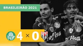 Brasileirão: Palmeiras 4 - 0 Atlético-GO (2021)