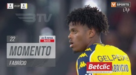 Liga Portugal Betclic: Benfica vs Estoril, Jogada Fabrício, 22' (2024-2025)