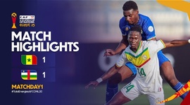 Campeonato Africano Sub-20: Senegal 1 - 1 Rep. Centro-Africana (2025)