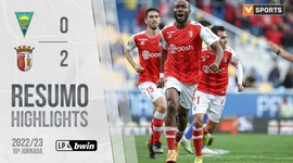 Liga Portugal Bwin: Estoril 0 - 2 Sp. Braga (2022-2023)