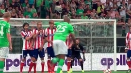 Amigáveis de clubes: VfL Wolfsburg 1 - 5 Atlético Madrid (2014-2015)