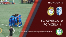 Juniores A S19 I Divisão: Alverca 0 - 1 Vizela (2022-2023)