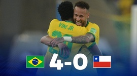 Qualificação Mundial América do Sul: Brasil 4 - 0 Chile (2022)