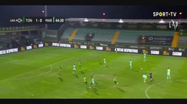 Liga NOS: Tondela (1-1) Marítimo, Golo J.Tagueu, 45m (2020-2021)