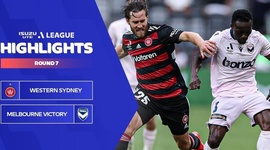 A-League: Western Sydney 3 - 4 Melbourne Victory (2023-2024)
