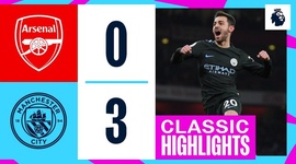 Premier League: Arsenal 0 - 3 Man City (2017-2018)