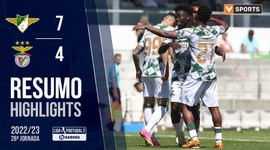 Liga Portugal 2 SABSEG: Moreirense 7 - 4 Benfica (2022-2023)