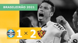 Brasileirão: Grêmio 1 - 2 Sport (2021)