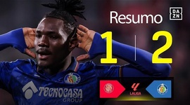 La Liga: Girona 1 - 2 Getafe (2024-2025)