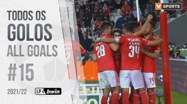 Liga Portugal Bwin: Todos os golos da jornada 15 (2021-2022)