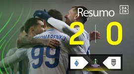 Liga Conferência Europa: Dynamo Kyiv 2 - 0 FC Noah (2025-2026)