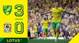 Championship: Norwich 3 - 0 Coventry (2022-2023)