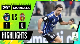 Serie B: Pisa 1 - 0 Ternana (2023-2024)