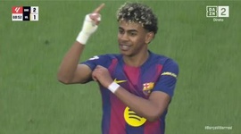 La Liga: Barcelona vs Villarreal, Golo 3-1 Yamal (2025-2026)