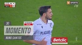 Liga Portugal Betclic: V. Guimarães vs Gil Vicente, Jogada Nuno Santos, 30' (2024-2025)