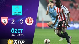 Super Ligi: Samsunspor 2 - 0 Antalyaspor (2023-2024)